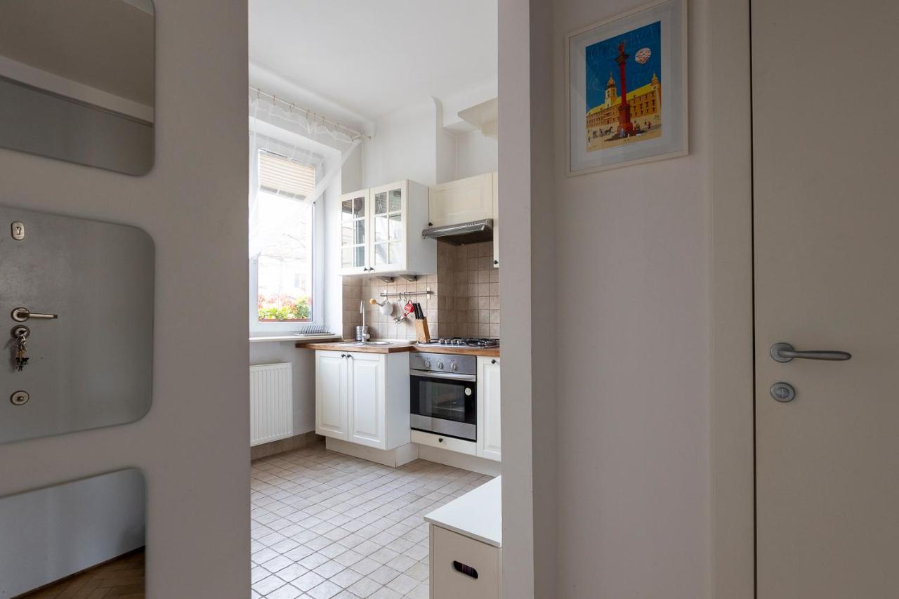 Bright And Cosy Studio Apartment Plac Zbawiciela Warschau Buitenkant foto