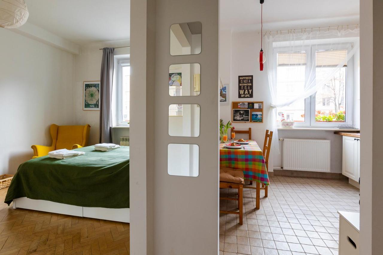 Bright And Cosy Studio Apartment Plac Zbawiciela Warschau Buitenkant foto